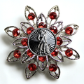 National Guard Silver Signature Brooch 04F