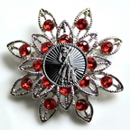 National Guard Silver Signature Brooch 04F