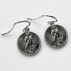 Signature Silver National Guard French Wire Earrings