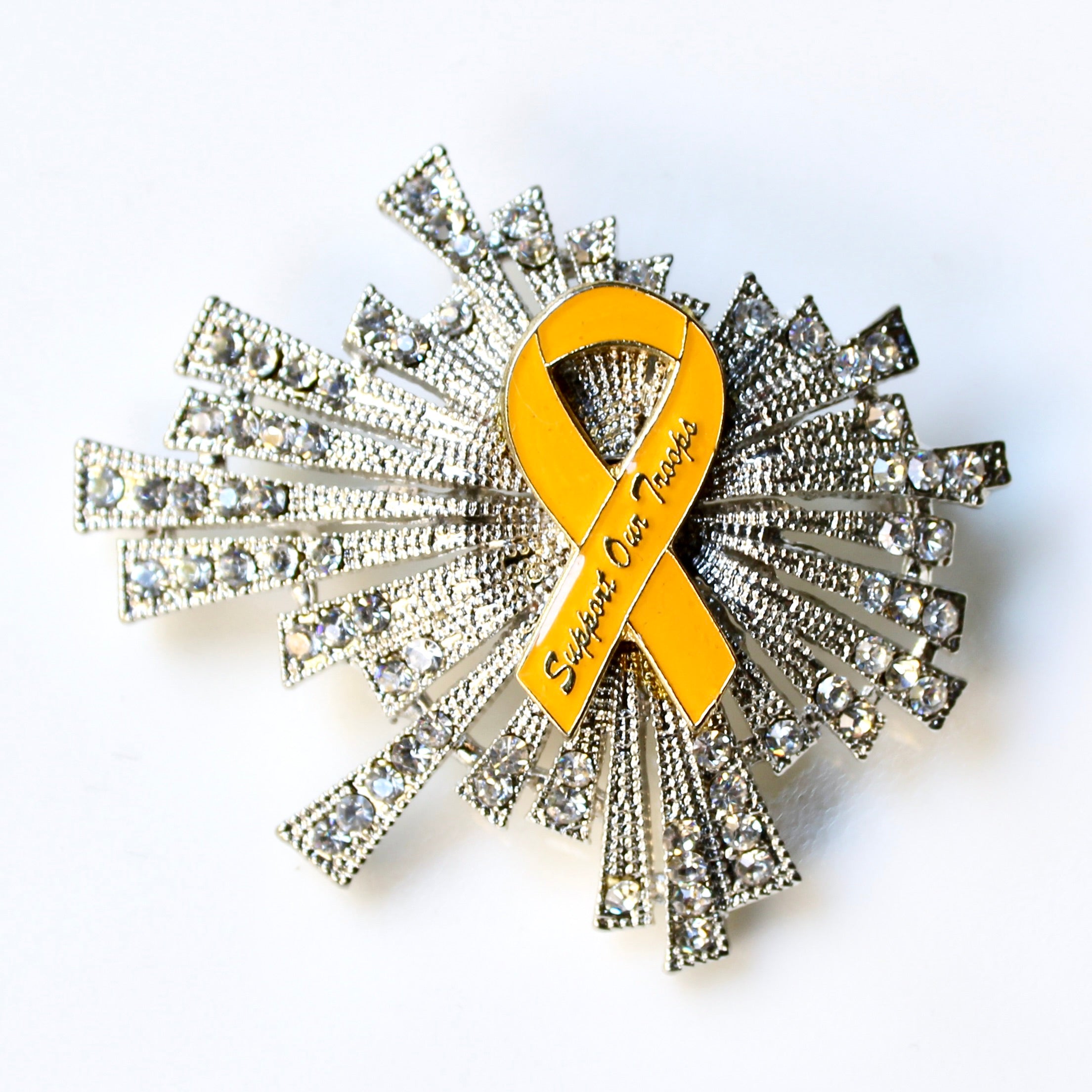 Limited Edition Yellow Ribbon Brooch
