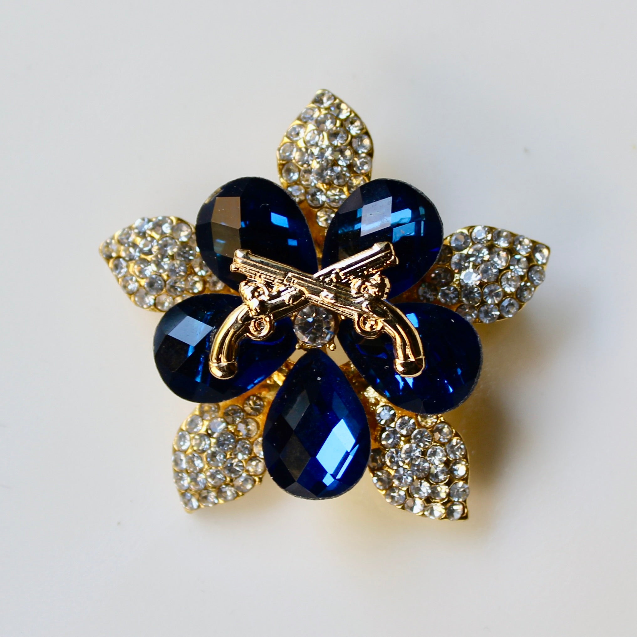 Military Police Vintage Brooch