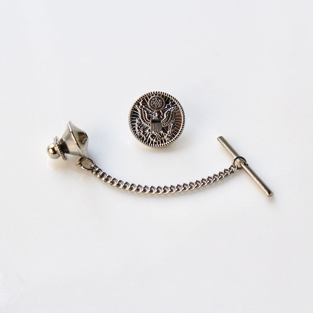 Signature Army Silver Tie Tack