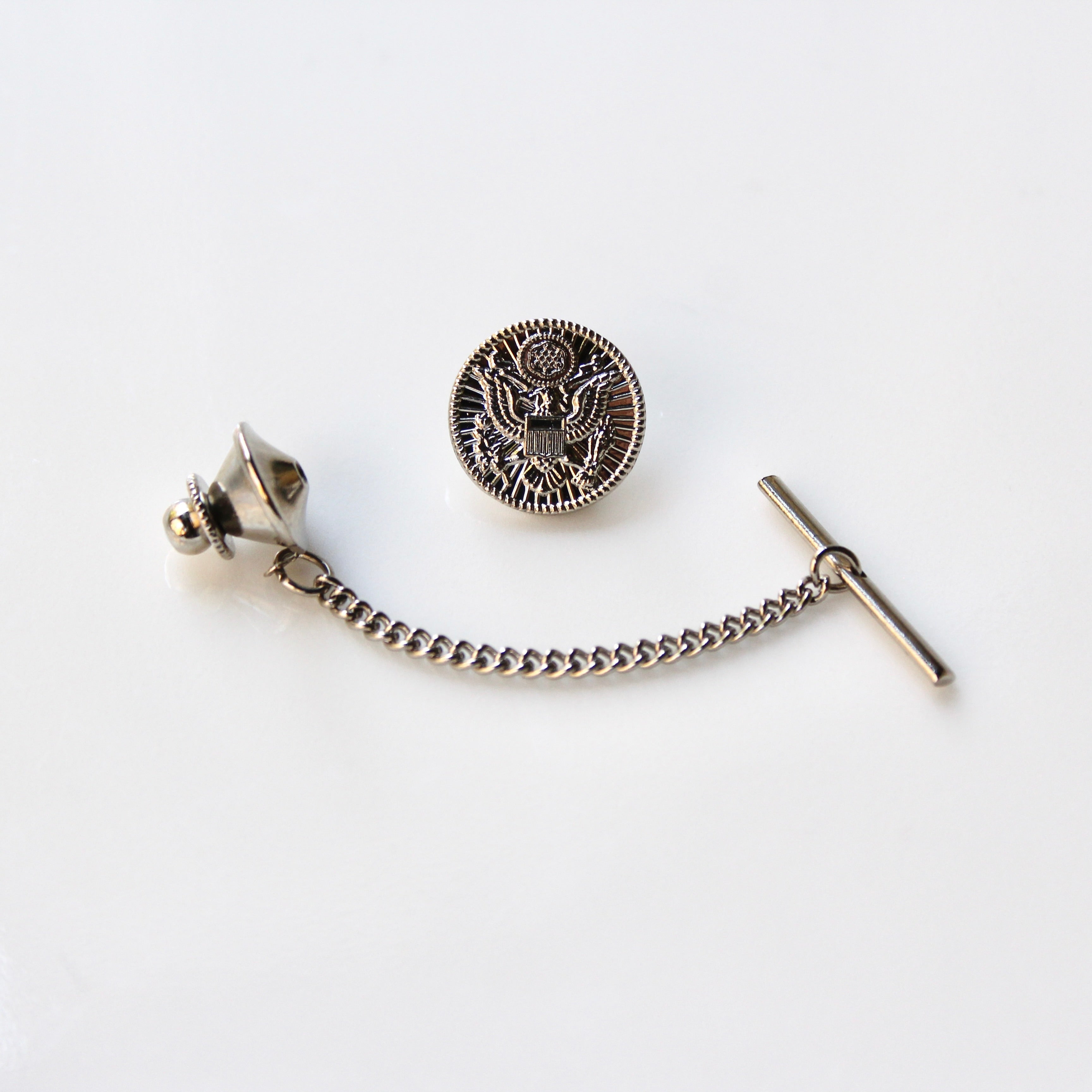 Signature Army Silver Tie Tack