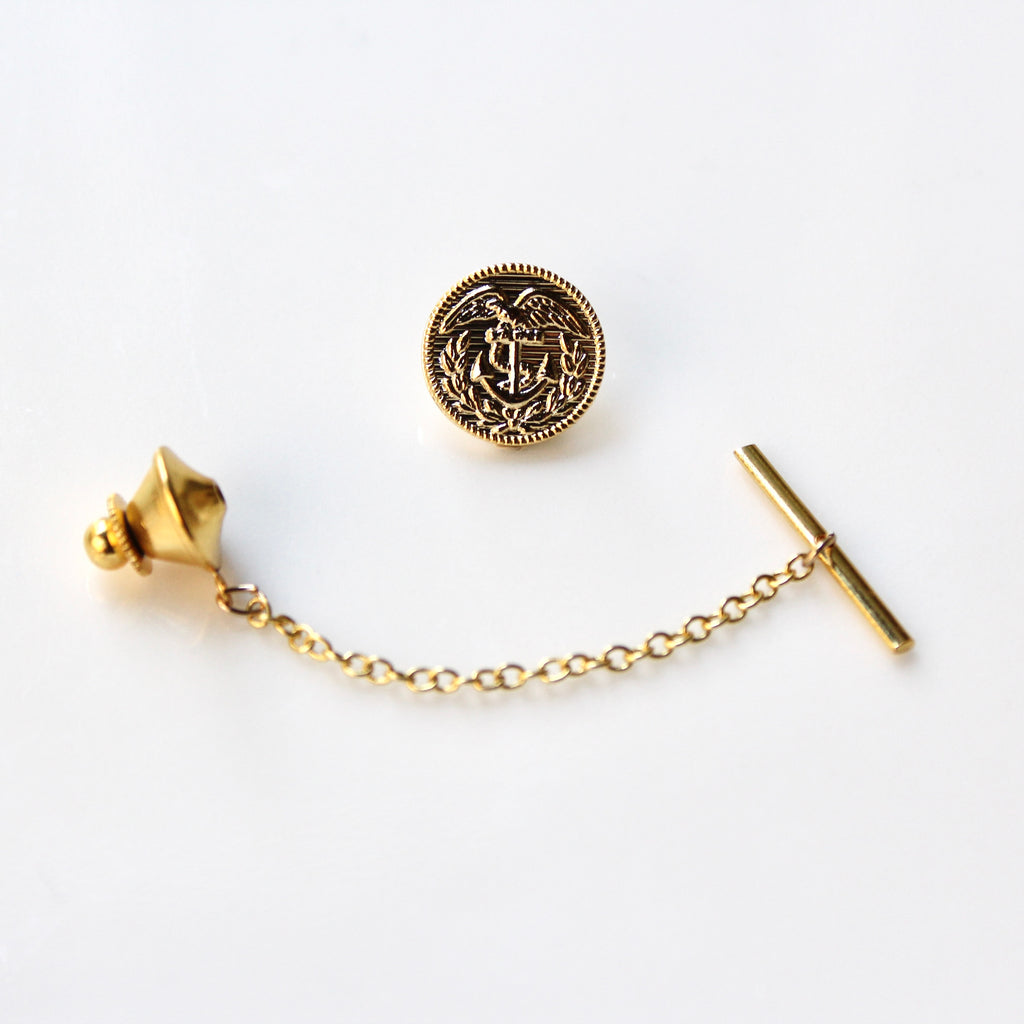 Signature Coast Guard Gold Tie Tack