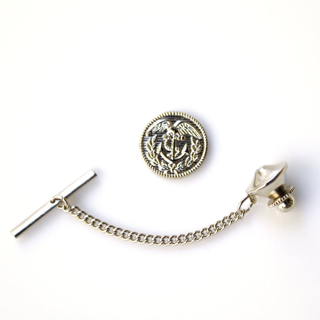 Signature Coast Guard Silver Tie Tack