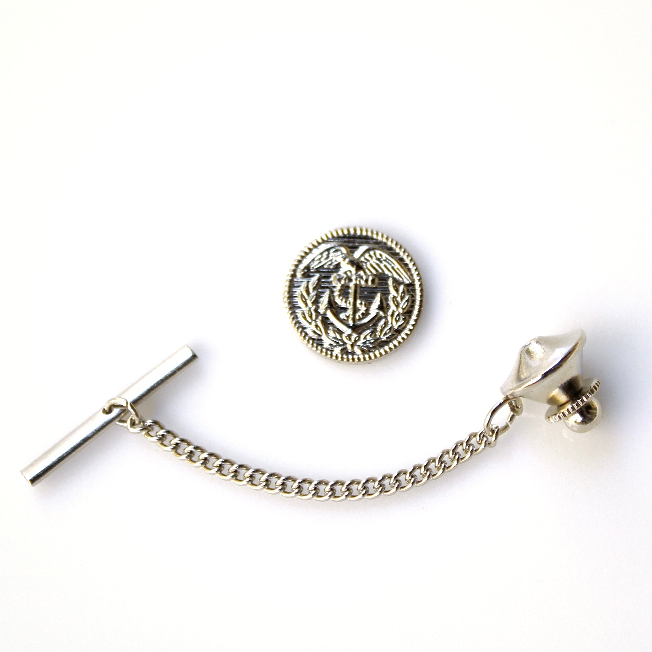 Signature Coast Guard Silver Tie Tack