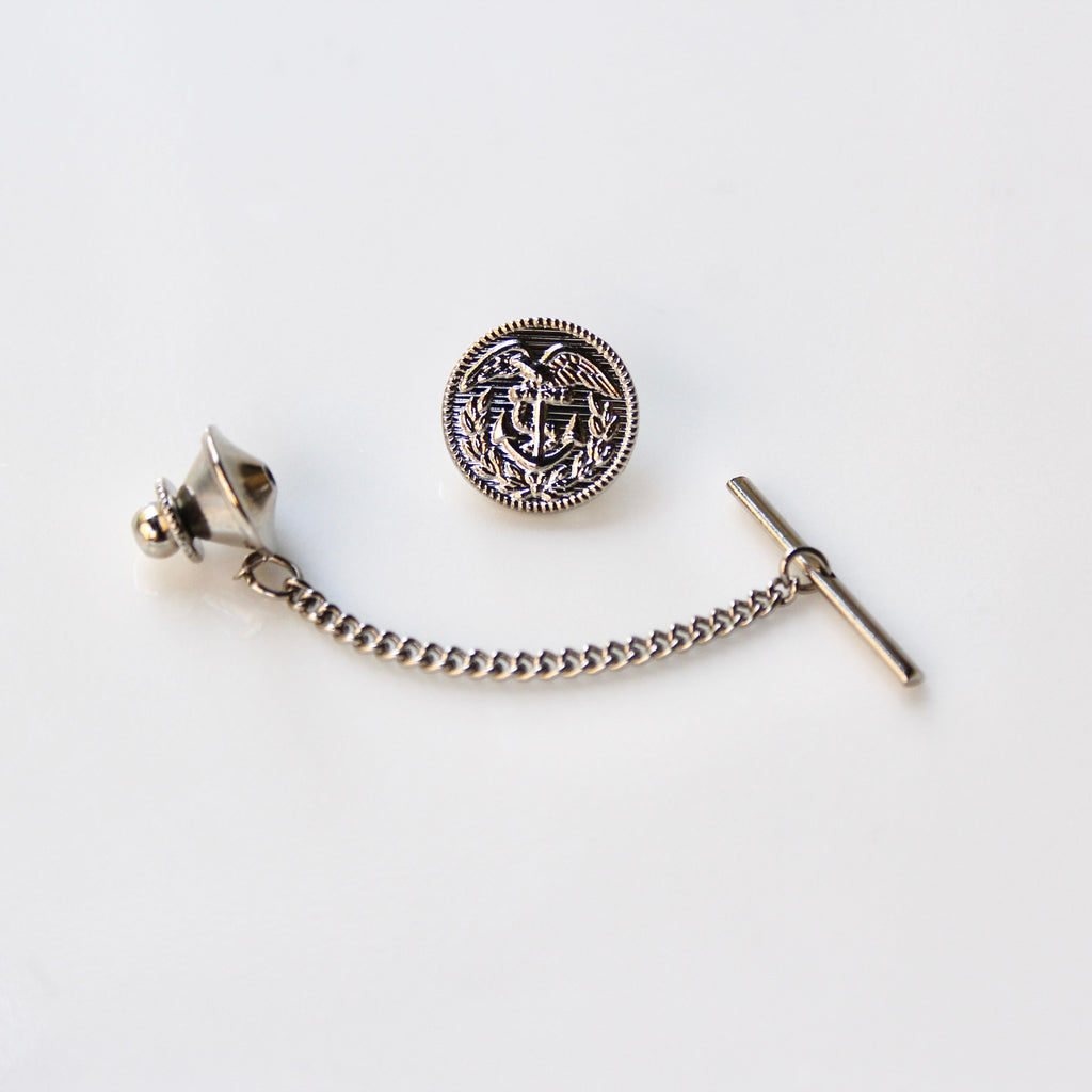 Signature Coast Guard Silver Tie Tack