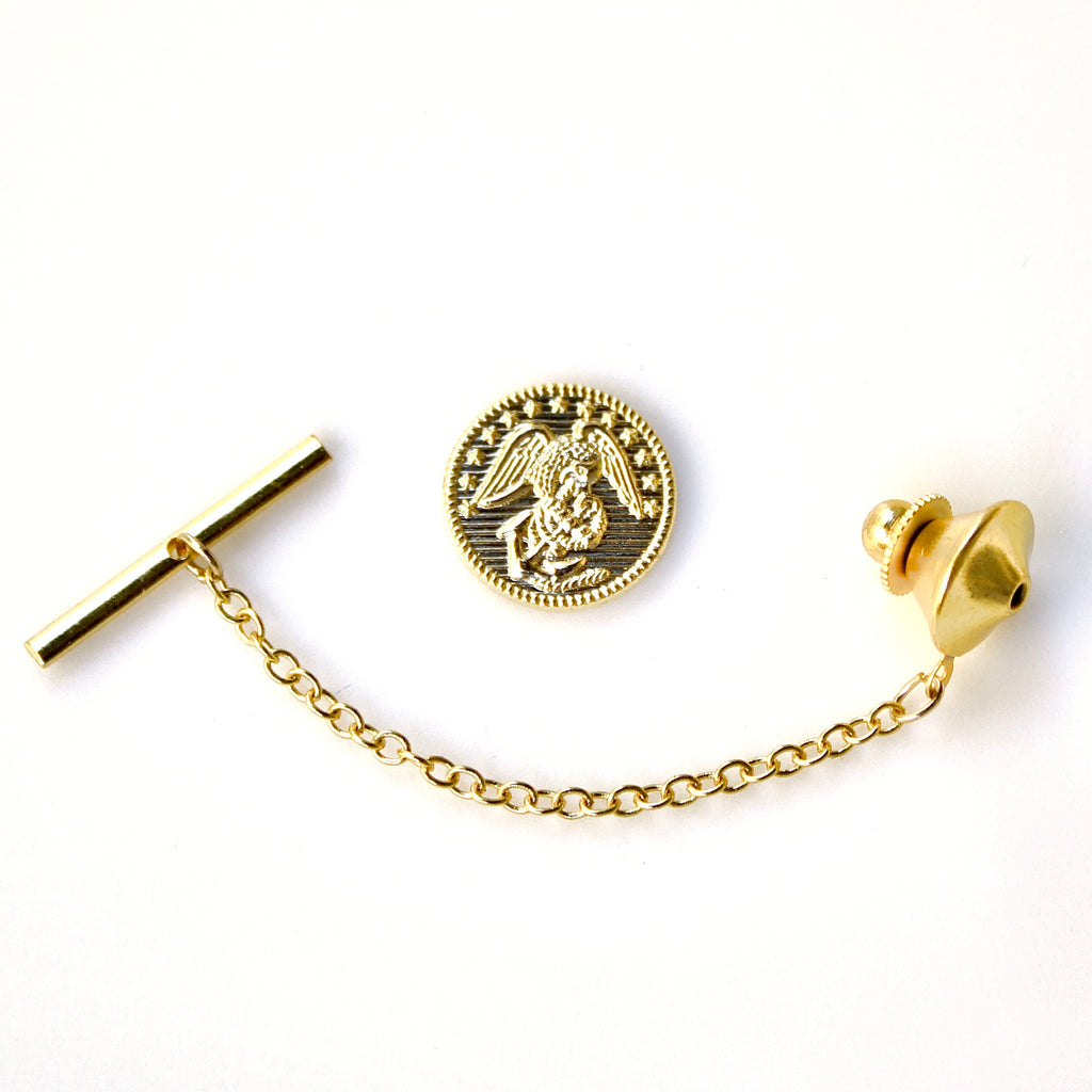 Signature Marines Gold Tie Tack