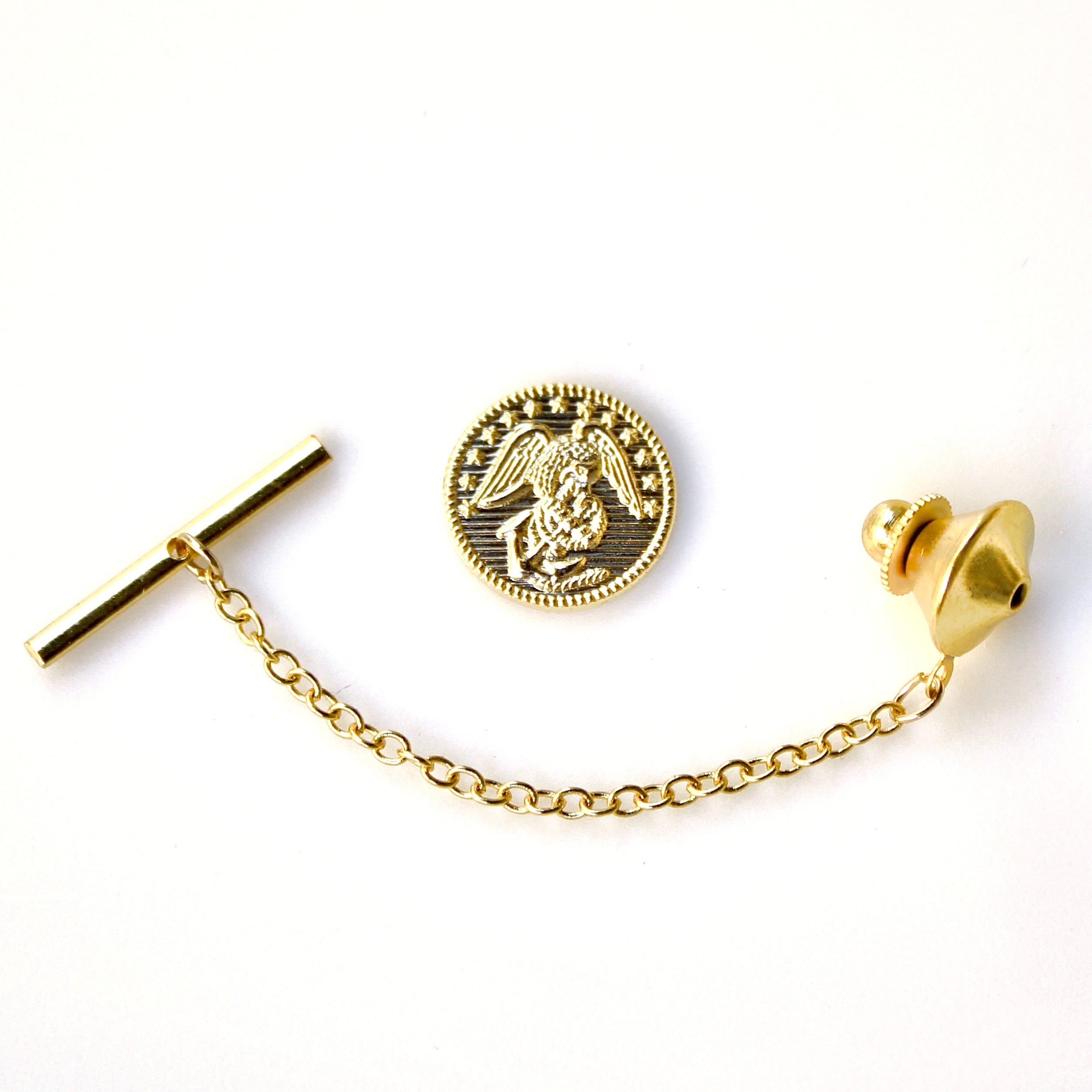 Signature Marines Gold Tie Tack