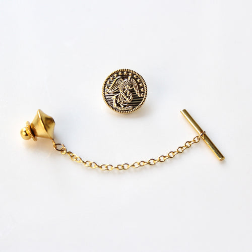 Signature Marines Gold Tie Tack
