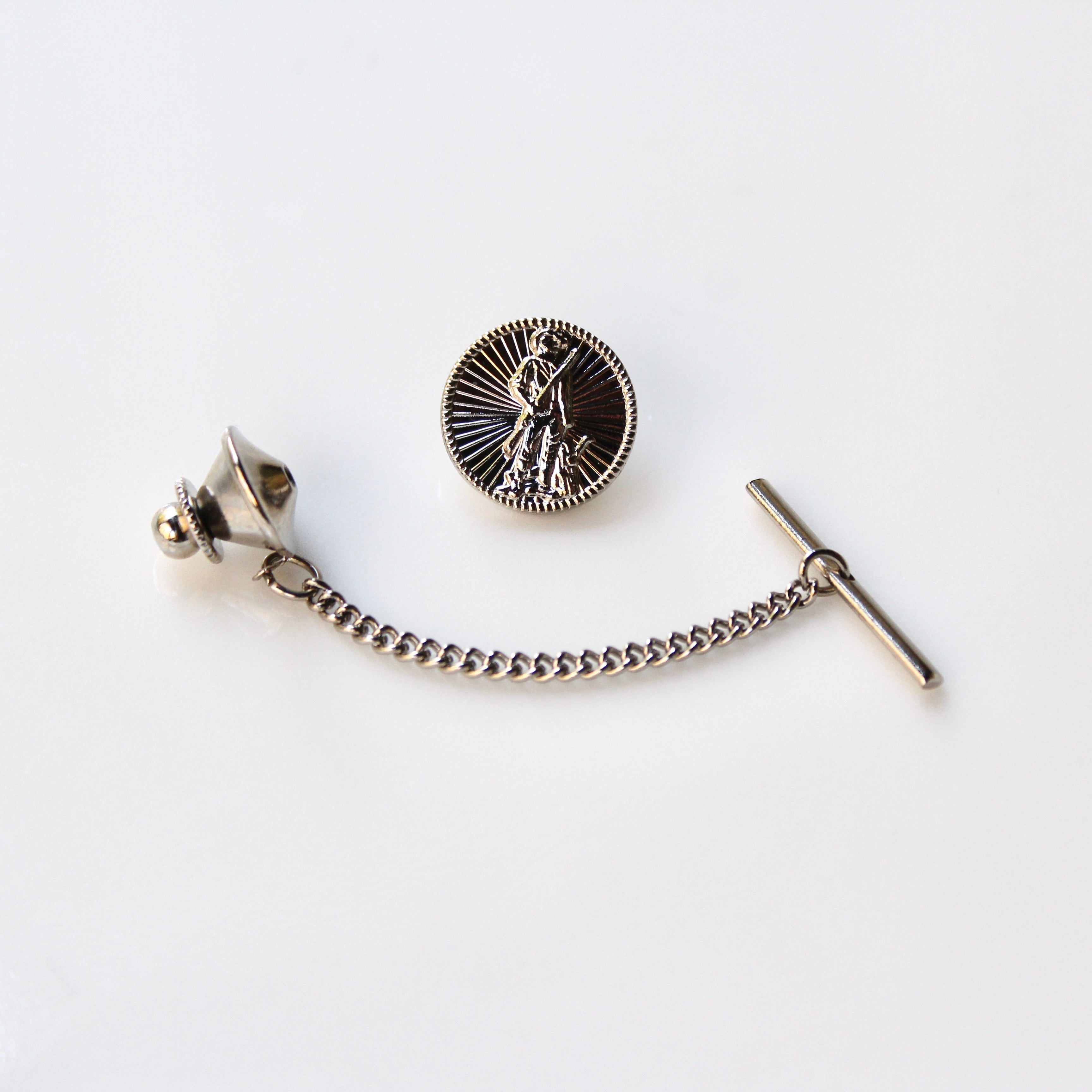 Signature National Guard Silver Tie Tack