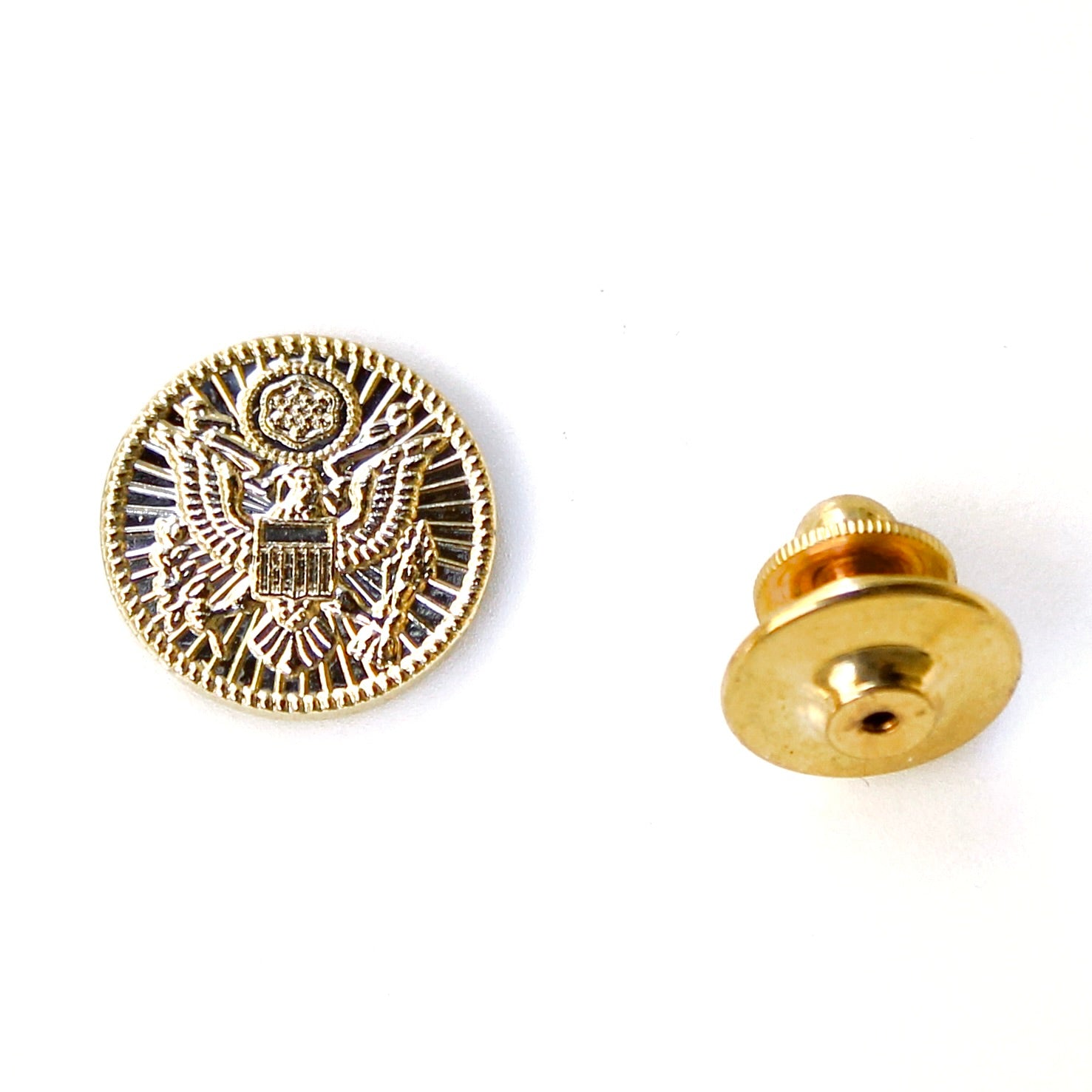 Signature Gold Army Lapel Pin