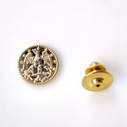 Signature Gold Navy Lapel Pin