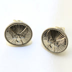 Signature Silver Air Force Post Earrings