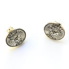 Signature Silver West Point Post Earrings