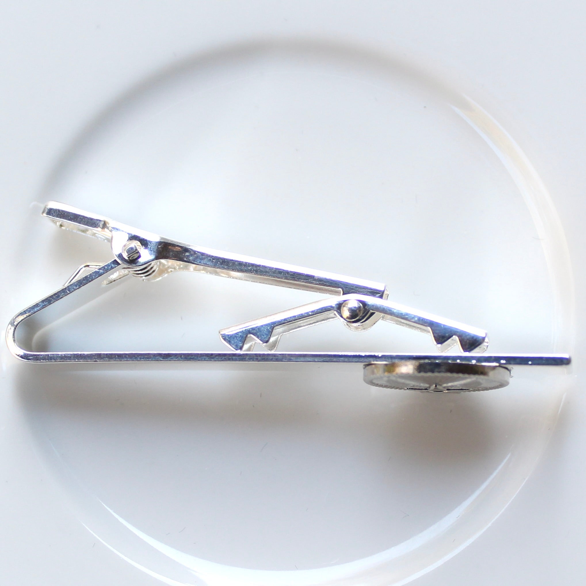 Signature Marines Silver Tie Bar