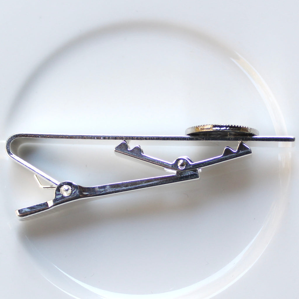 Signature Marines Silver Tie Bar