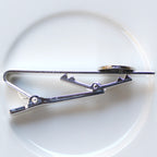 Signature Marines Silver Tie Bar