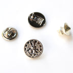 Signature Silver Navy Lapel Pin