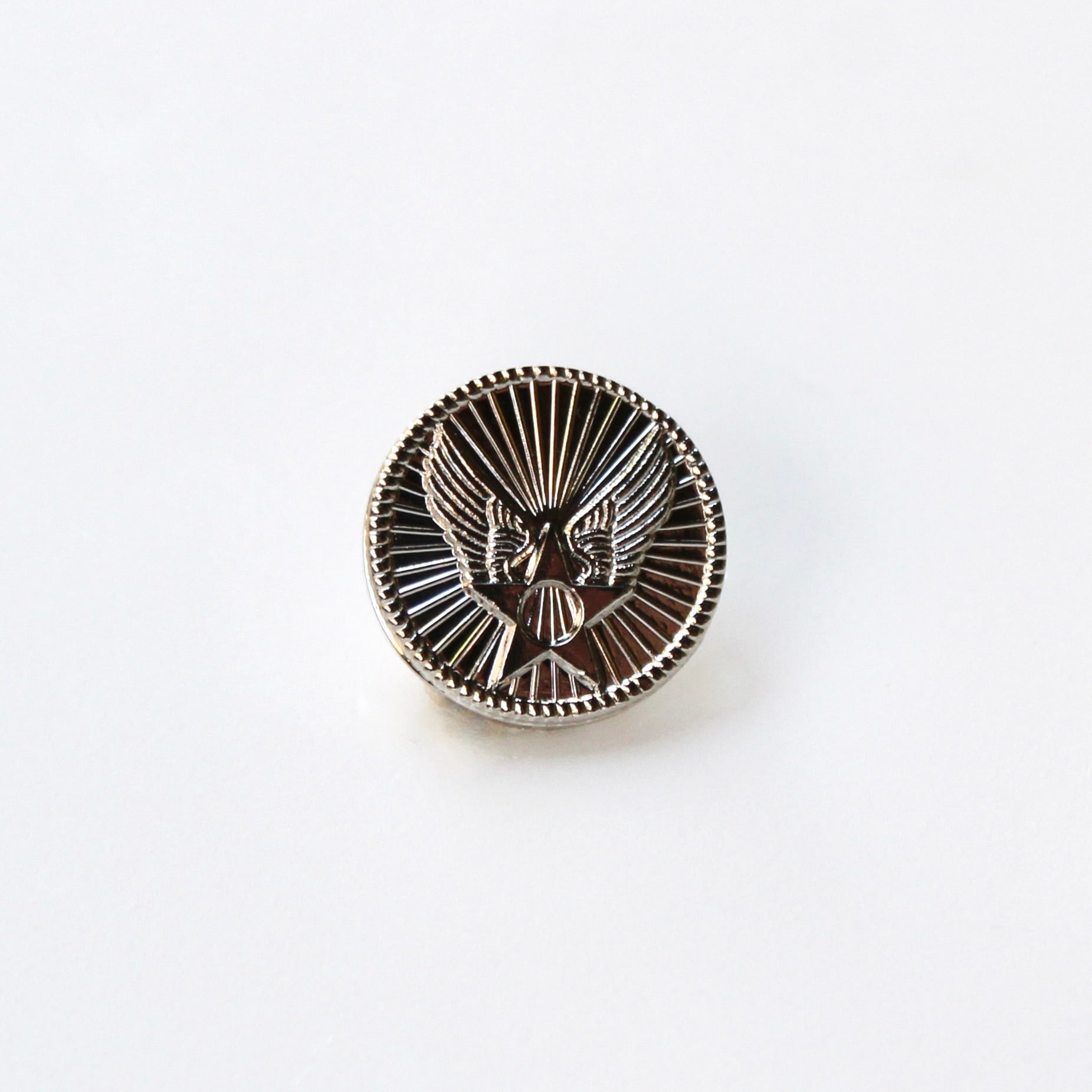 Signature Silver Air Force Lapel Pin