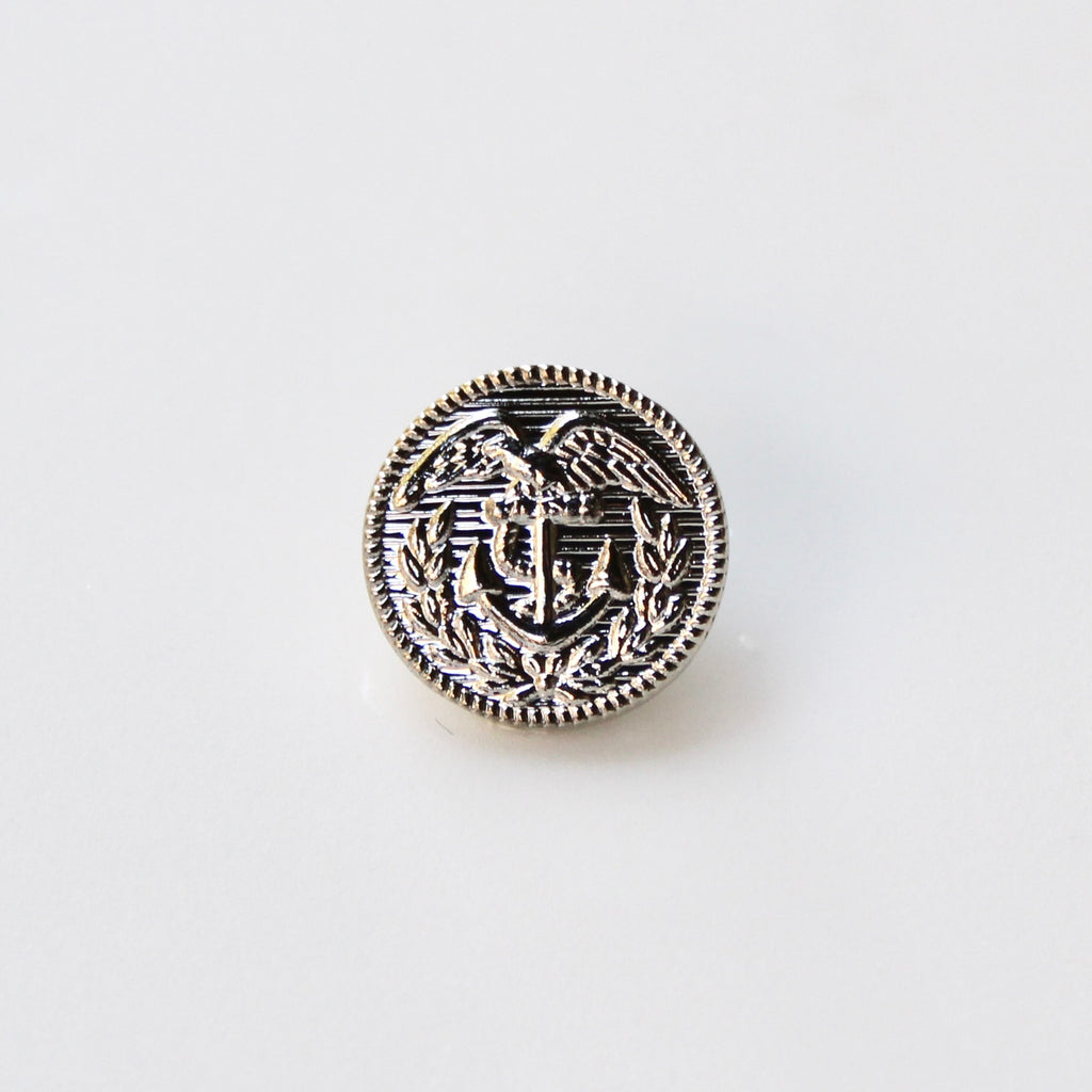 Signature Silver Coast Guard Lapel Pin