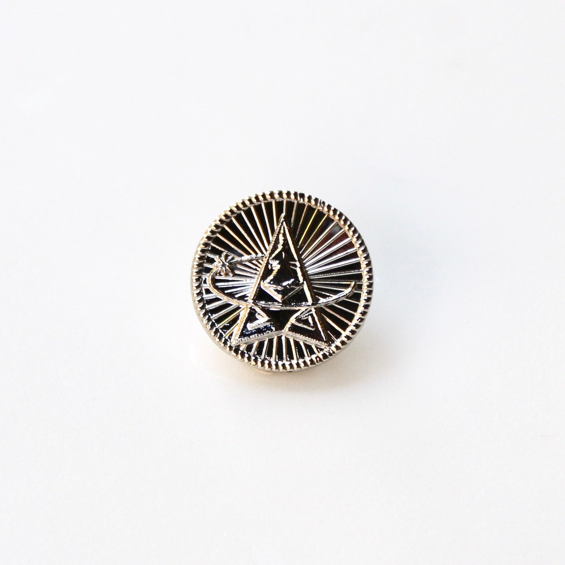 Signature Silver Space Force Lapel Pin