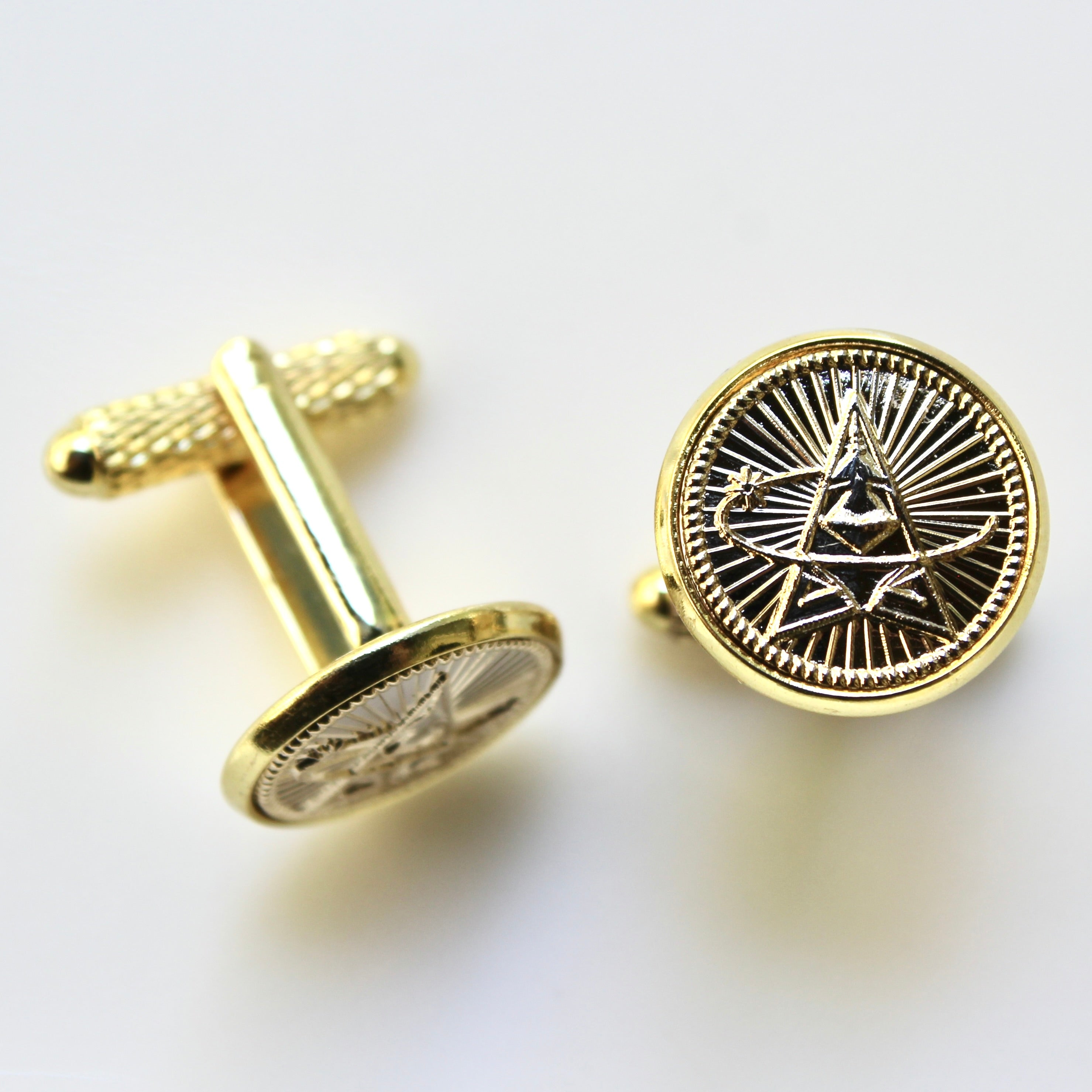 Signature Gold Space Force Cufflinks