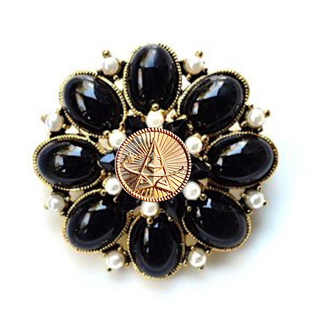 Space Force Gold Signature Brooch 13A