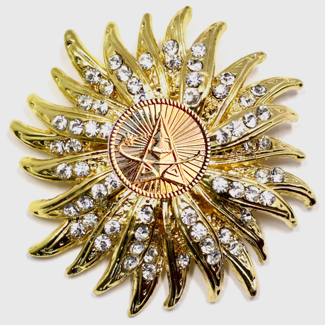 Space Force Gold Signature Brooch 15O