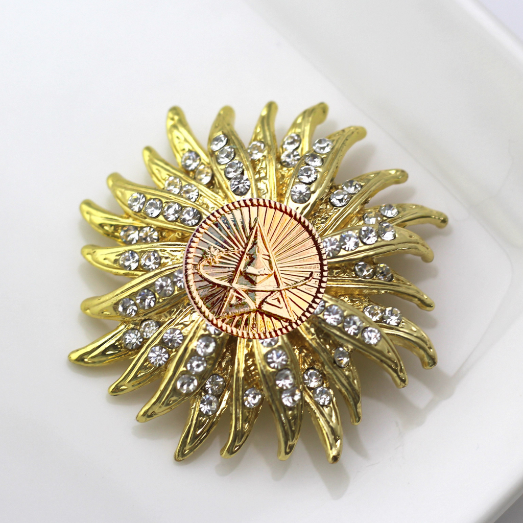Space Force Gold Signature Brooch 15O