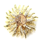 Space Force Gold Signature Brooch 15O