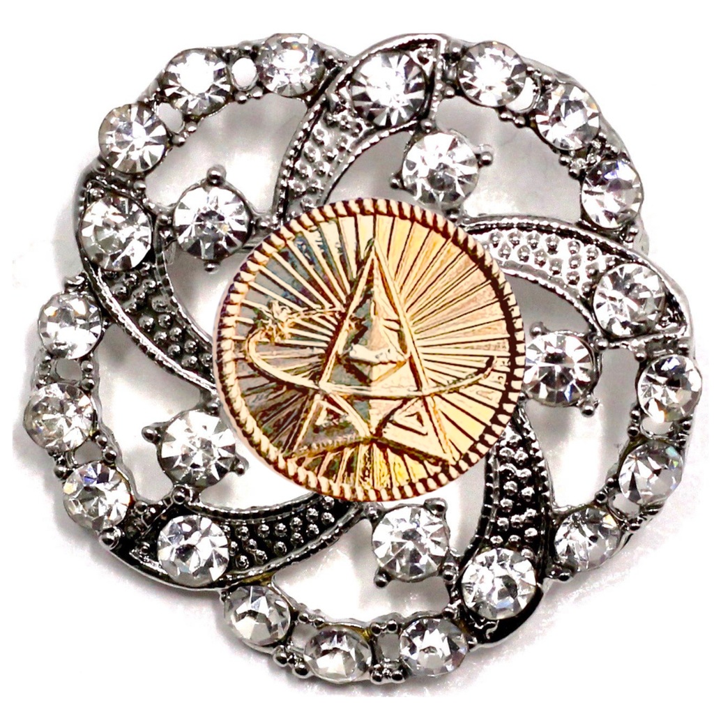 Space Force Gold Signature Brooch 9F
