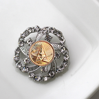 Space Force Gold Signature Brooch 9F