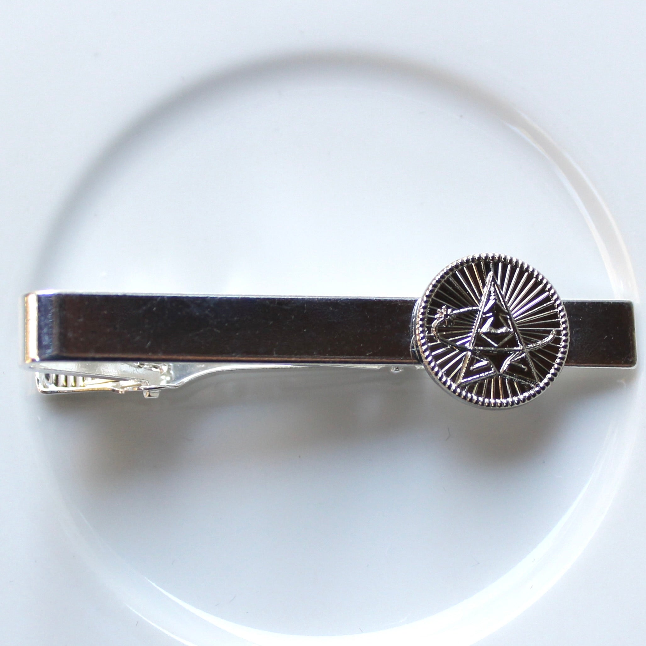Signature Space Force Silver Tie Bar