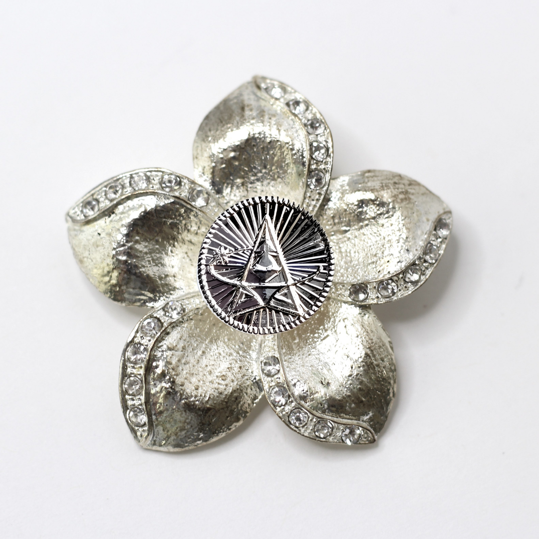 Space Force Silver Signature Brooch 14B