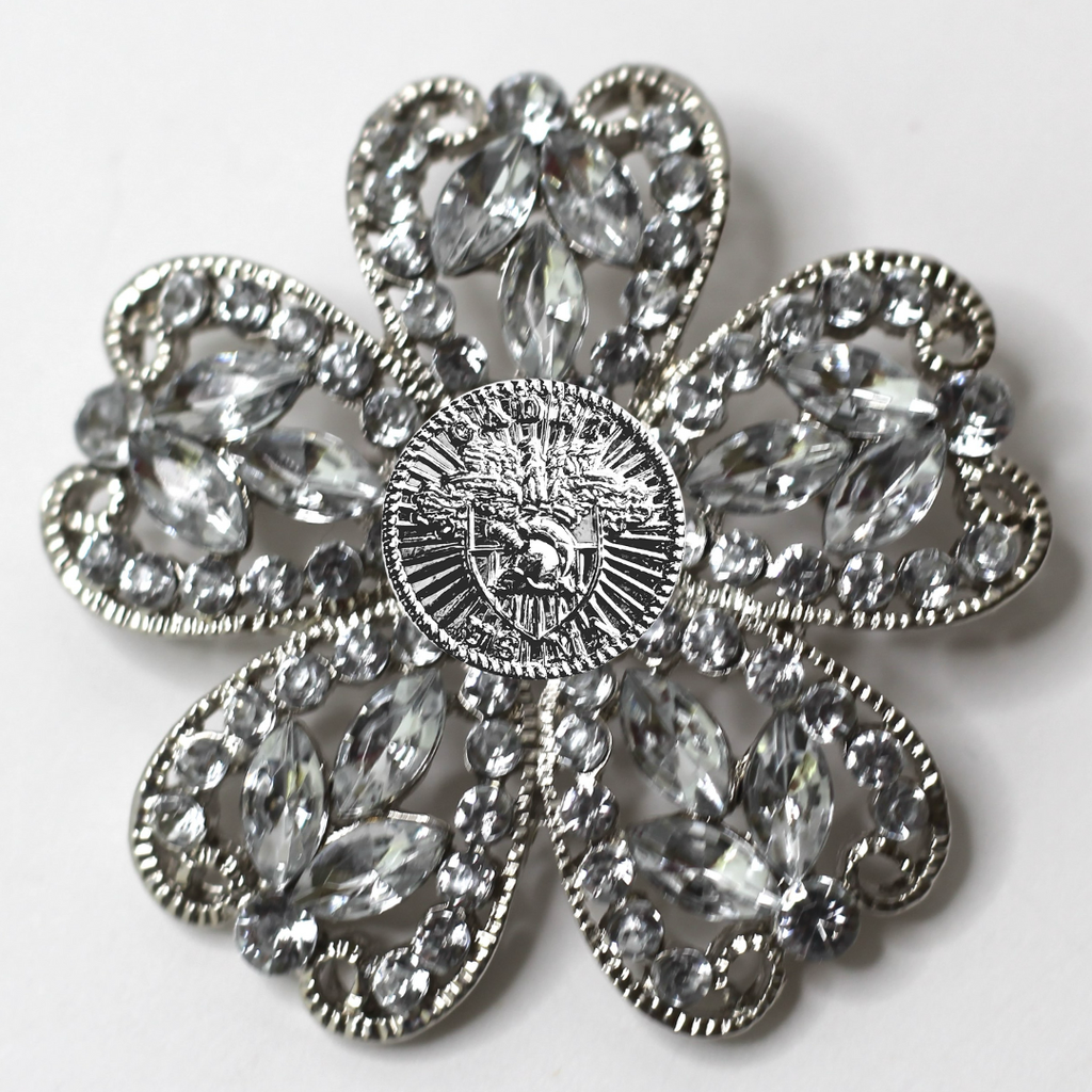 United States Military Academy Silver Signature Brooch 13G