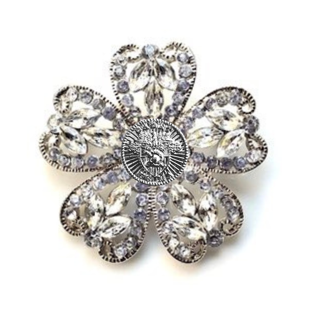 United States Military Academy Silver Signature Brooch 13G