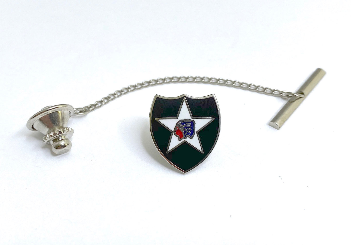 2nd Infantry Division Tie Tack