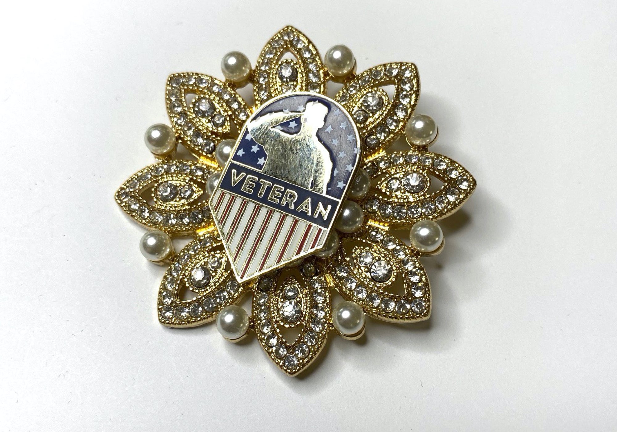 Military Veteran Limited Edition Brooch BR347