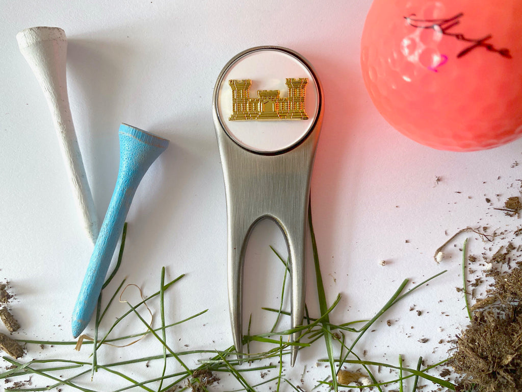 Engineer Golf Divot Tool and Ball Marker