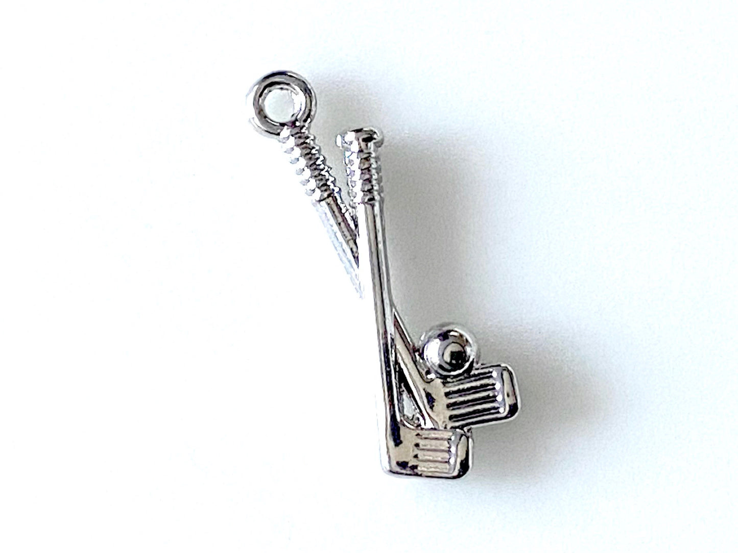Jewelry Bar | Golf Clubs Pewter Charm