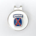 10th Mountain Division Golf Hat Clip and Ball Marker
