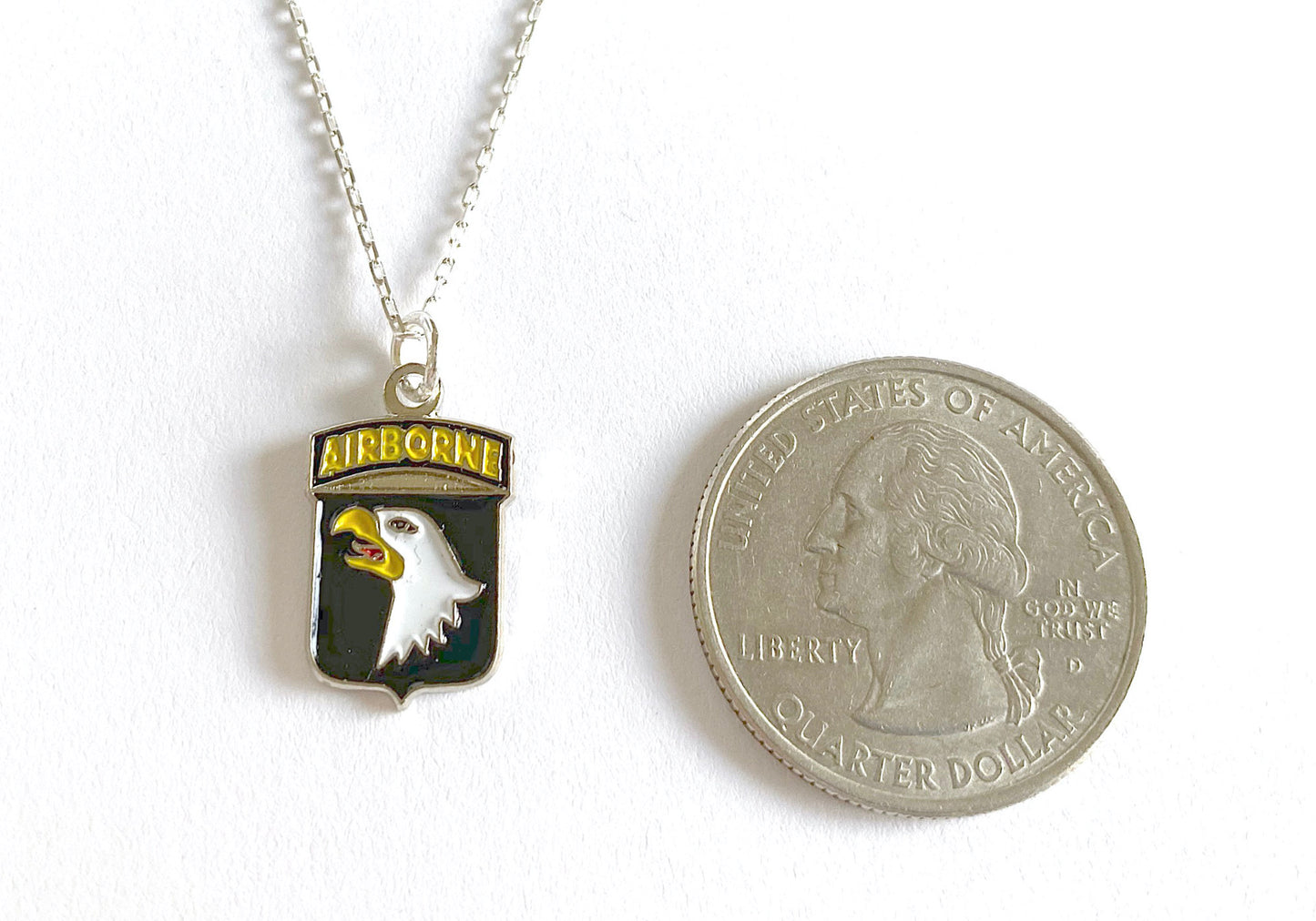 101st Airborne Division Charm Necklace