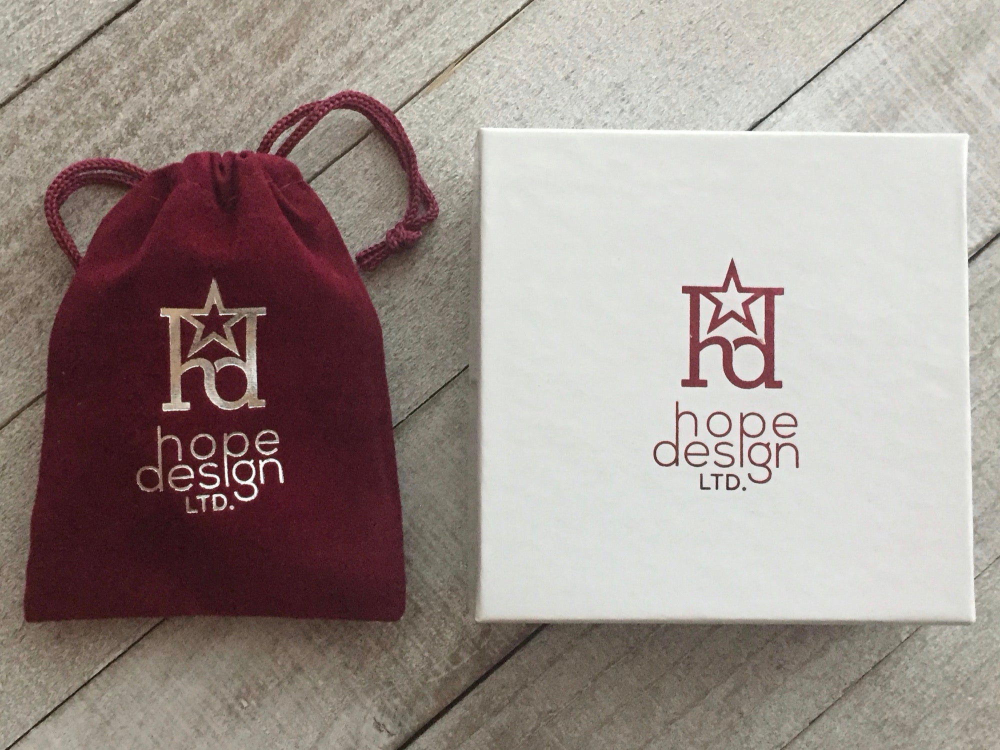 Hot Foil Stamped Custom Velvet Bags