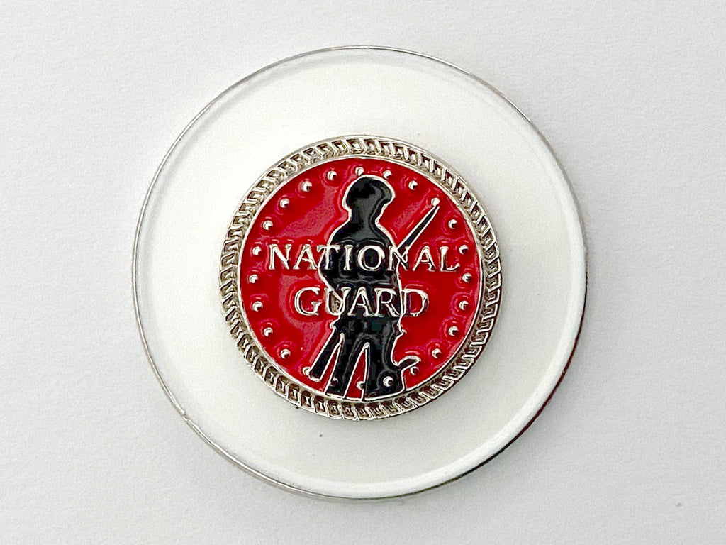 National Guard Golf Hat Clip and Ball Marker