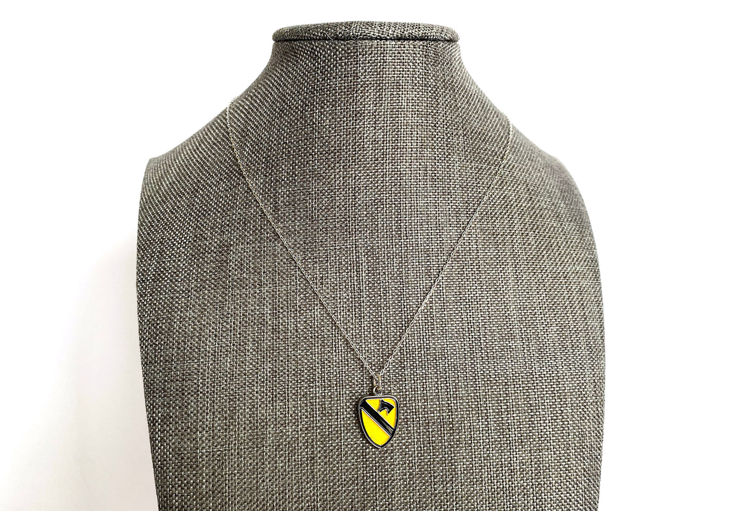 1st Cavalry Division Charm Necklace