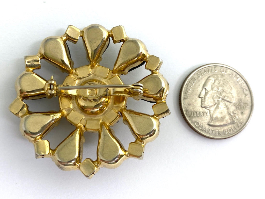 USMA (West Point) Uniform Button Vintage Brooch BR411