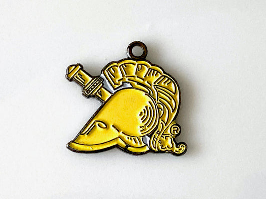 Jewelry Bar | USMA Yellow Athena Helmet Charm