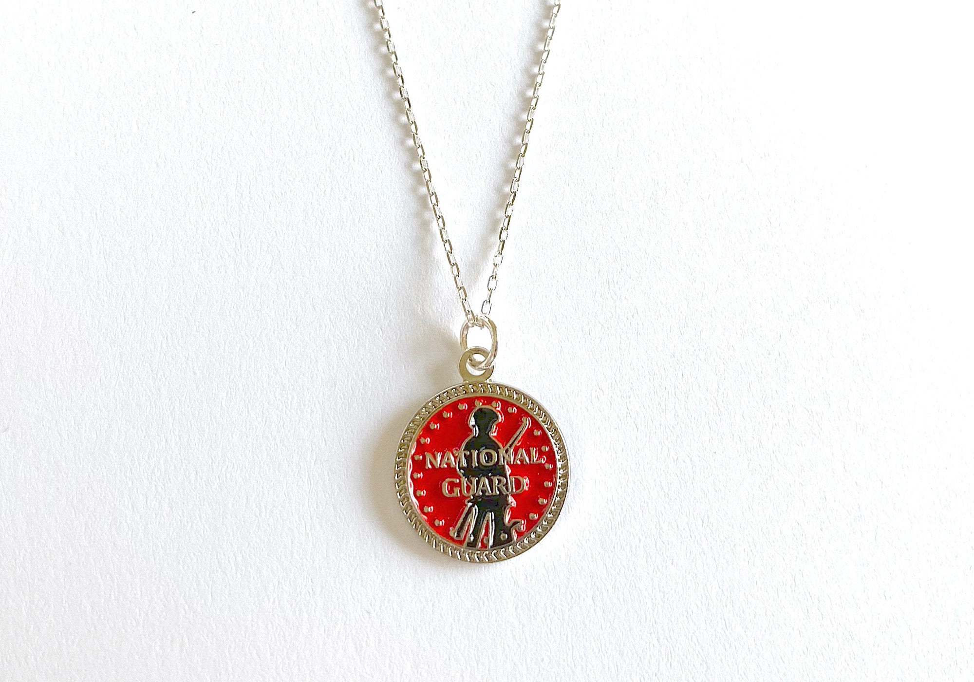 National Guard Charm Necklace