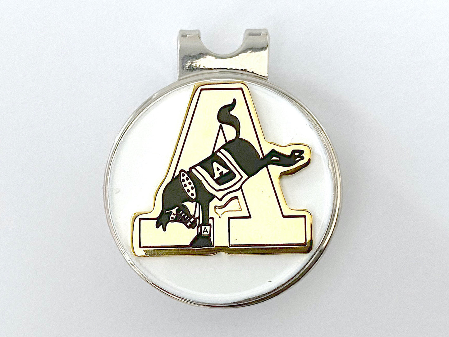 USMA Gold "A" Golf Hat Clip and Ball Marker